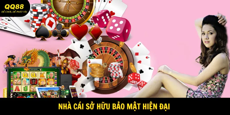 Giới Thiệu QQ88 - Địa Chỉ Cá Cược Uy Tín Đáng Thử Nhất 2025 2 Công nghệ bảo mật hiện đại