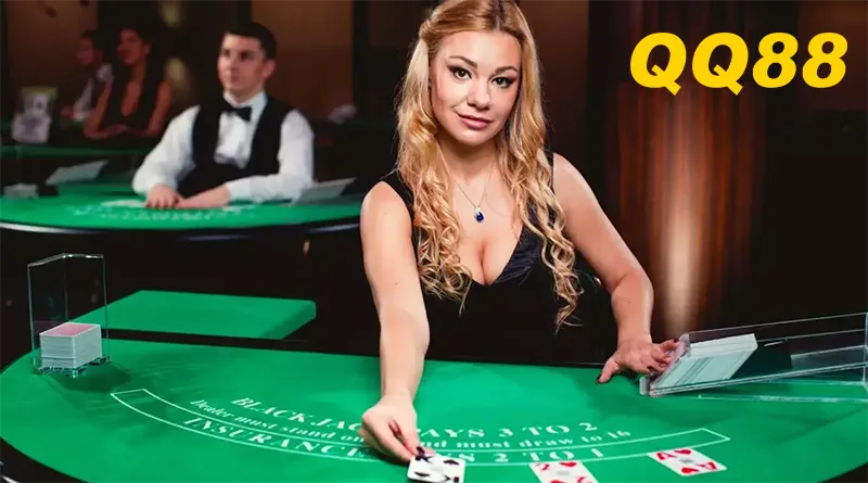 Trải nghiệm Live Casino QQ88 cùng dealer thật và chiến thắng thật 2 Dealer của QQ88 được đào tạo chuyên nghiệp, giao lưu trực tiếp vui vẻ cùng người chơi