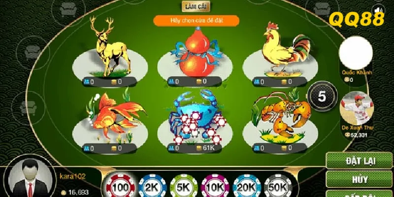 Bầu Cua QQ88 – Từ Trò Dân Gian Việt Nam Đến Sảnh Casino Hiện Đại 2 Bầu cua đã được nâng cấp lên các sòng casino trực tuyến hiện đại như QQ88