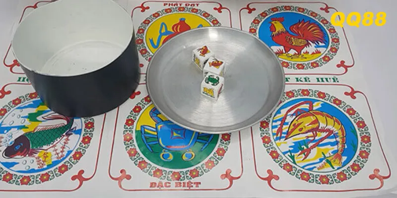 Bầu Cua QQ88 – Từ Trò Dân Gian Việt Nam Đến Sảnh Casino Hiện Đại 1 Sơ lược trò chơi bầu cua truyền thống